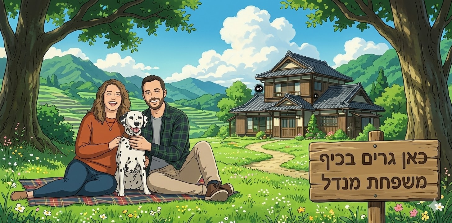 שלט של משפחת מנדל